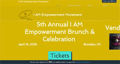 Desktop Screenshot of be-iam-empower.com